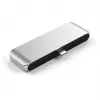 Satechi hliníkový USB-C hub pre iPad Pro strieborný