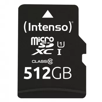 Flash pamäť Intenso 512GB UHS-I microSD CL10