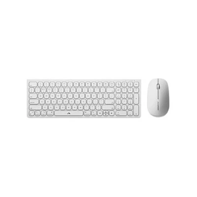 Alogic Echelon Compact USB-C BT klávesnica nemecká + myš biela - klávesnica - USB Type-C - klávesnica - USB Type-C