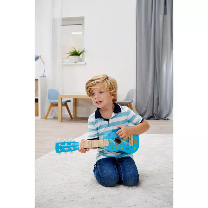 Hudobná drevená gitara (54 cm)