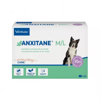 VIRBAC ANXITANE podpora proti stresu pre psov, škatuľka s 30 tabletkami