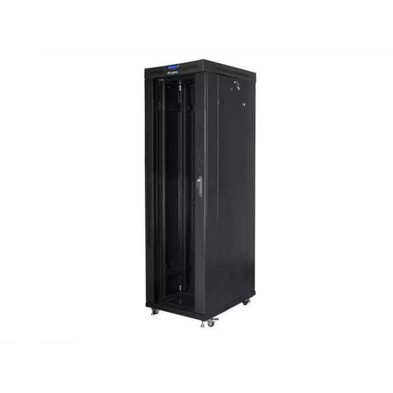 Lanberg FF01-6042-12BL stojanový rack 42U voľne stojaci čierny