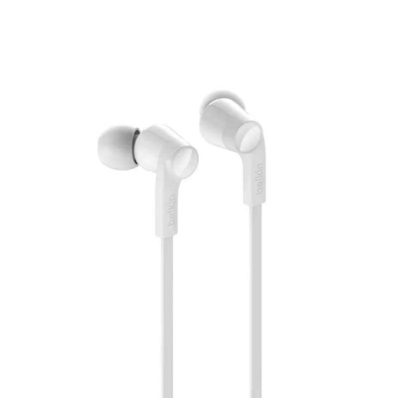 Slúchadlá Belkin ROCKSTAR USB Type-C biela