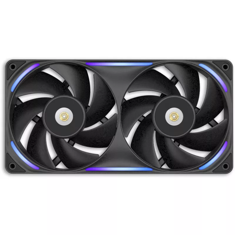 Skriňový ventilátor NZXT Performance Fan F240X 240 mm, čierny