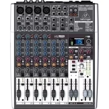 Behringer Xenyx X1204USB audio mixér 12 kanálov sivá