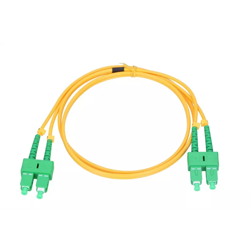Patch kábel Extralink SC/APC–SC/APC singlemode duplex G.652D 3 mm, 3 m