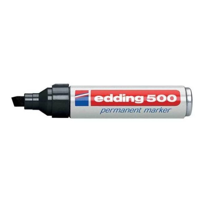 Permanentný marker Edding 500 čierny 10 kusov