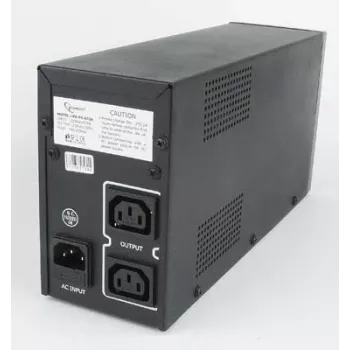 Gembird UPS-PC-652A záložný zdroj napájania (UPS) Line-Interactive 0,65 kVA 390 W 3 AC výstupy