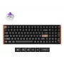 Mechanická magnetická klávesnica Keychron K4H-F1 — 96 % formát, QWERTY, USB + RF Wireless + Bluetooth, 100 klávesov, RGB, čierna
