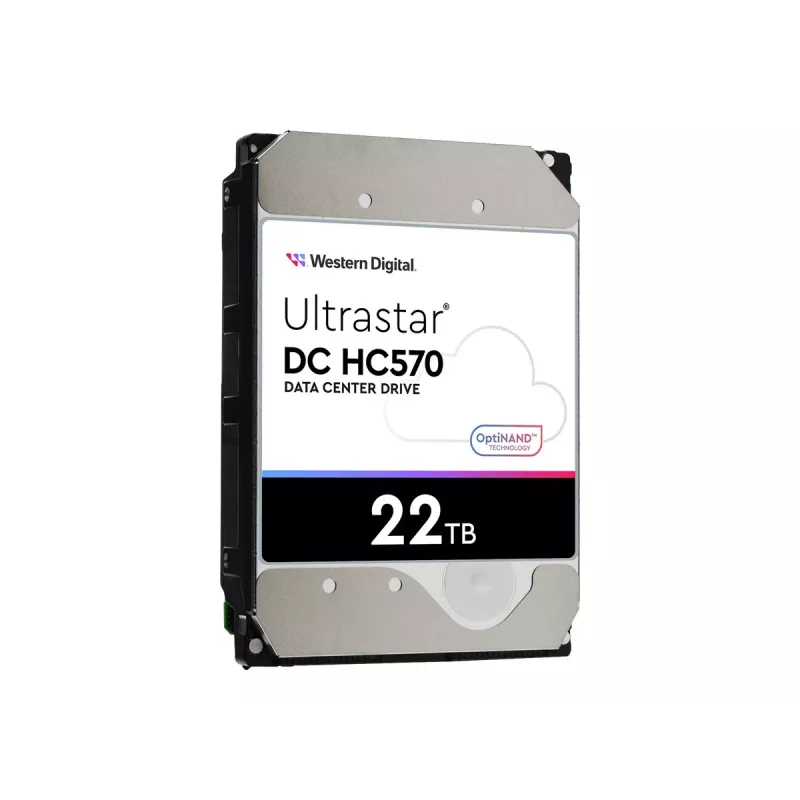 3,5 palca SAS HDD Western Digital Ultrastar DH HC570 22 TB, 12 Gbit/s, 7200 ot/min, 512 MB cache