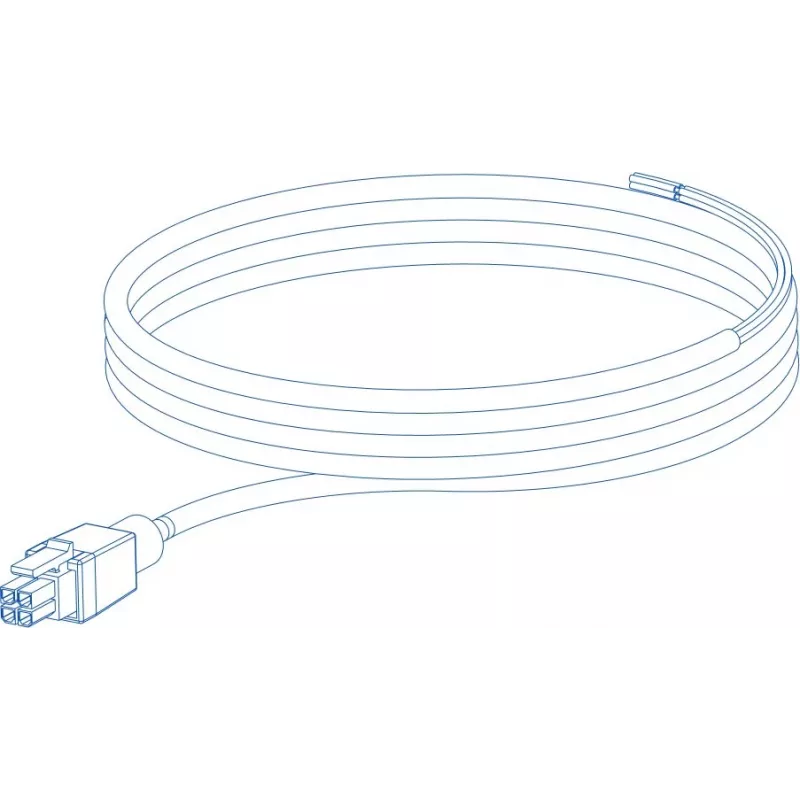Napájací kábel TELTONIKA PR2PL15B 1,5 m, 4-polový, 300 V, čierny