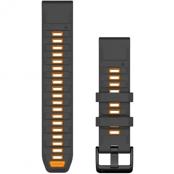 Remienok Garmin QuickFit 010-13392-05 grafitový oranžový