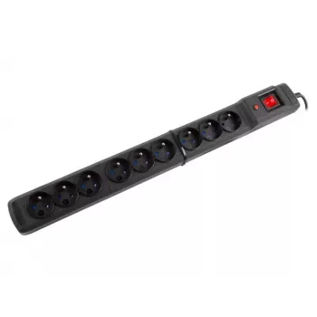 Predlžovacia zásuvka Armac Multi M9 3M 9X 230V PL čierna