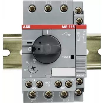 ABB motorový istič nastaviteľný 690 V/AC 1,6 A MS 116-1,6 1 ks (1SAM 250 000 R1006)