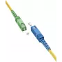 Goobay 59660 Optický kábel 3 m SC/APC SC/UPC FTTH OS2 žltý (59660)