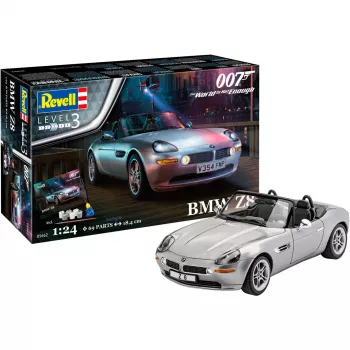 REVELL BMW Z8 1:24 stavebnica, hotový model auta