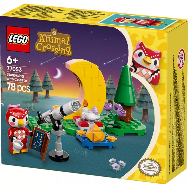 LEGO Animal Crossing Pozorovanie hviezd s Eufemiou set 77053