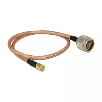 Koaxiálny kábel RG-142 DeLOCK 88896 0,4 m SMA