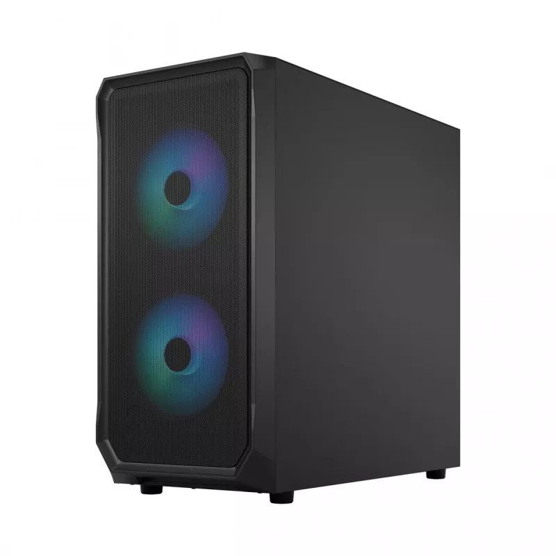 Fractal Design Focus 2 RGB Tempered Glass Mid Tower ATX PC skriňa - čierna