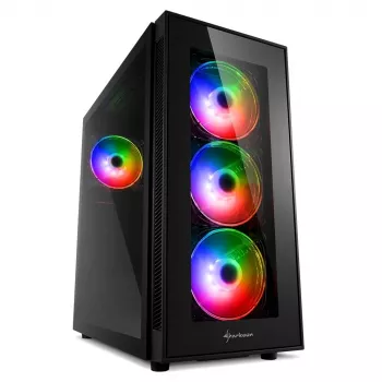 Sharkoon TG5 Pro RGB Midi Tower čierna