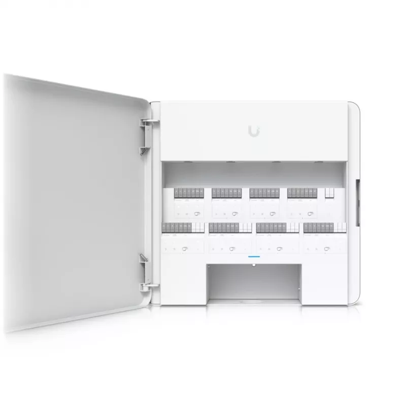 Ubiquiti Enterprise Access Hub bezpečnostný dverový kontrolér skriňa 8 dverí Ethernet