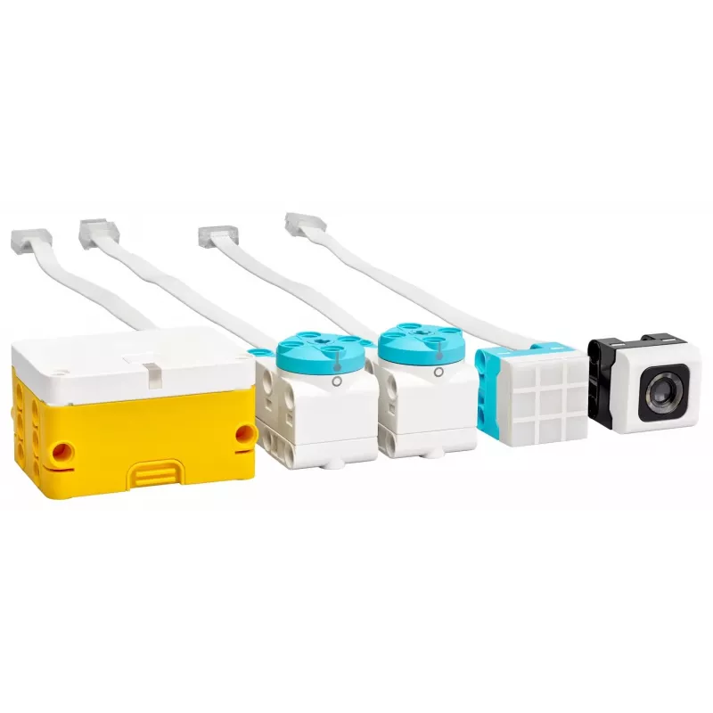 LEGO Education SPIKE Essential Set A+ 45345 – vzdelávacia robotická a programovacia stavebnica, 449 dielov, od 6 rokov