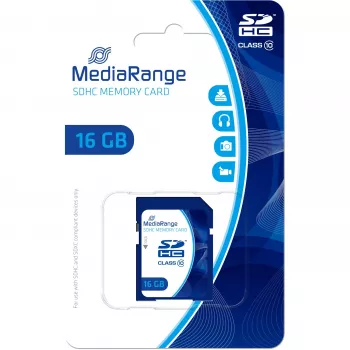 Pamäťová karta MediaRange 16GB SDHC Class 10 MR963