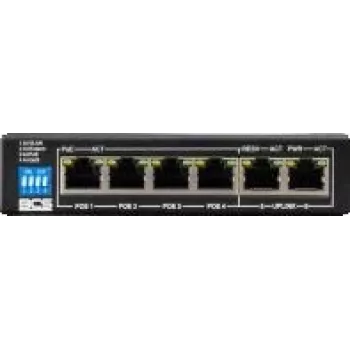 BCS-B-SP0402 PoE switch pre 4 IP kamery