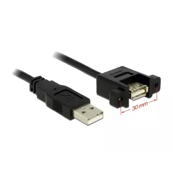 USB kábel DeLOCK 1m 2xUSB2.0-A