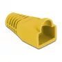 Odľahčenie ťahu pre RJ45 konektor DeLOCK 86723 žltý 20 ks