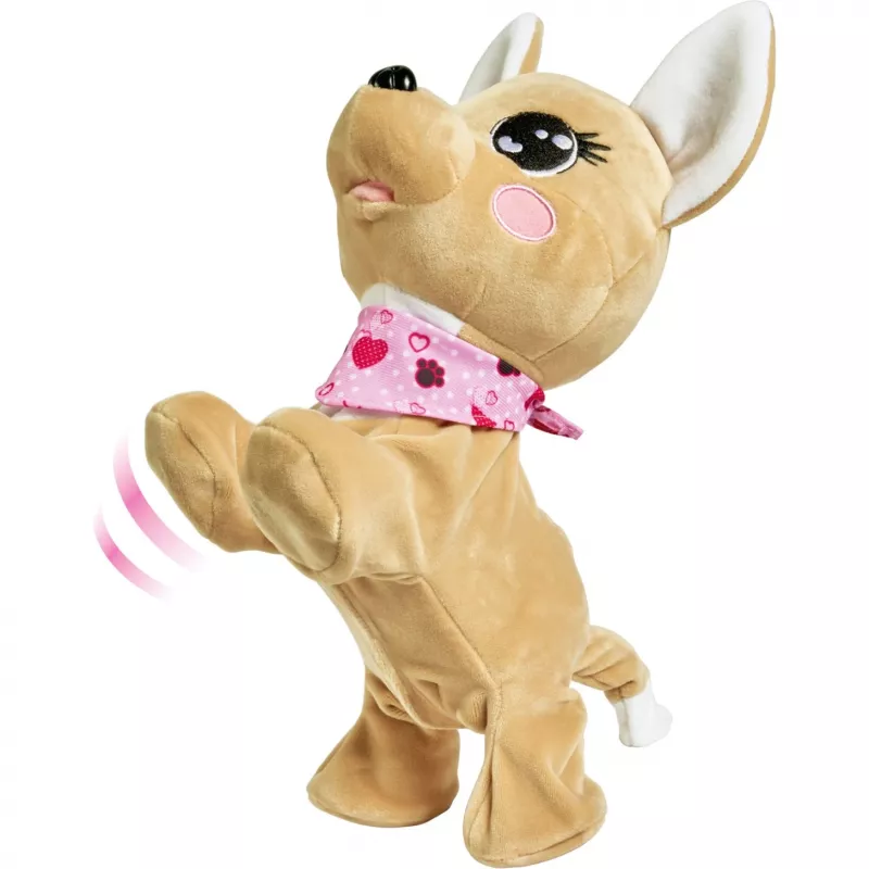 ChiChi LOVE Baby Boo, plyšová hračka béžová/ružová, 30 cm