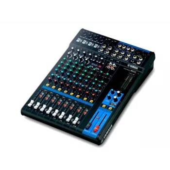 Audio mixpult YAMAHA MG12 12-kanálový, 24-bitový DSP, vzorkovacia frekvencia 192 kHz, 48V fantómové napájanie