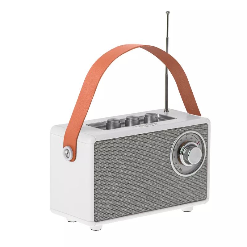 Camry reproduktor s rádiom | CR 1902 W | 5 W | Bluetooth | biely | bezdrôtové pripojenie