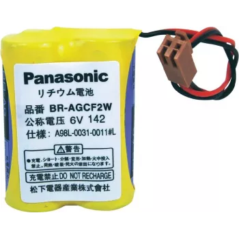 Batéria Panasonic BRAGCF2W lítium 6V 1800mAh — špecifikácia pre nabíjateľný/primárny článok
