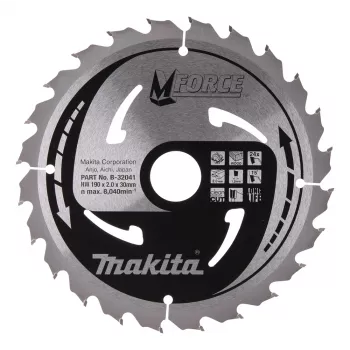 MAKITA KOTÚČOVÁ PÍLA 190x30x24Z M-FORCE DREVO