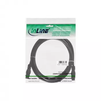 FireWire 800 kábel InLine 39902 1,8 m konektor samec/konektor samec čierny