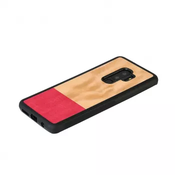 Puzdro na smartphone man and wood Galaxy S9 Plus miss match čierna — ochranné puzdro pre Samsung Galaxy S9+
