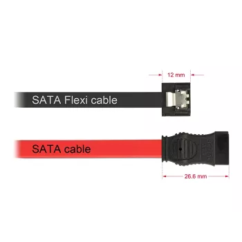 SATA kábel DeLOCK 83838 0,1 m