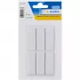HERMA 15186 samolepiaca etiketa obdĺžnik biela 15x45mm 6 kusov