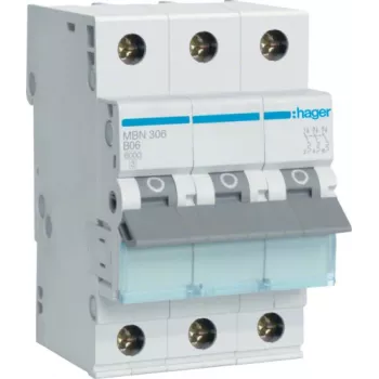 Hager MBN306 elektrický spínač 3P (MBN306)