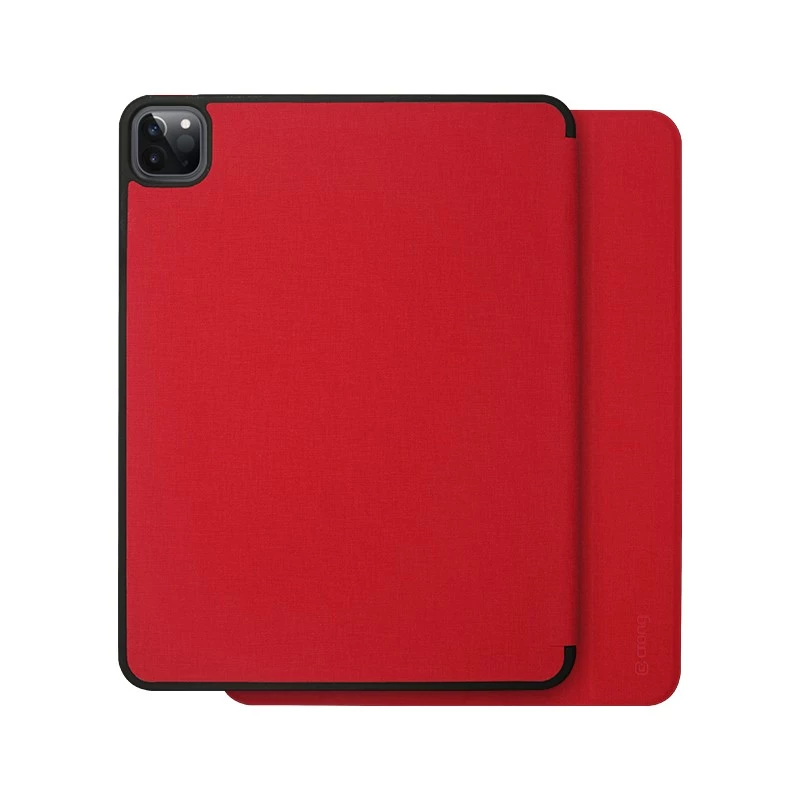 Crong FlexFolio CRG-FXF-IPD112-RED knižkové puzdro pre iPad Air 11 M3 (2025)/M2 (2024), iPad Air 10.9 (5-4 gen.), iPad Pro 11 (2022-2021), 27,7 cm (10,9″), s držiakom na Apple Pencil, červené