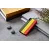 Puzdro na smartphone man and wood pre iPhone XS Max – model Reggae, čierna