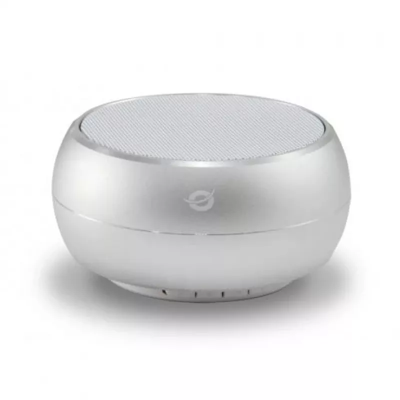 Conceptronic BEATTIE 01S bezdrôtový Bluetooth reproduktor, 3 W, Bluetooth 3.0+HS, vstavaný mikrofón, microSD, Micro-USB, strieborný