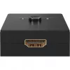 Goobay 58485 Manuálny prepínač HDMI 2 na 1, 4K 30 Hz, Čierny
