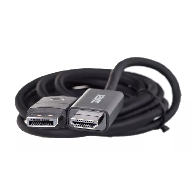 UNITEK KÁBEL DisplayPort 1.2, HDMI, 4K@60 Hz, 1,8 m, V1608A