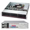 Supermicro SC216 BAC-R920LPB - rack - montáž do racku - 2U - vylepšený, rozšírený ATX - SATA/SAS - Hot-Swap 920 watt - čierna