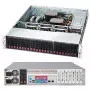Supermicro SC216 BAC-R920LPB - rack - montáž do racku - 2U - vylepšený, rozšírený ATX - SATA/SAS - Hot-Swap 920 watt - čierna