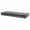 KVM konzola Digitus 19 palcov LCD 8-port VGA US klávesnica