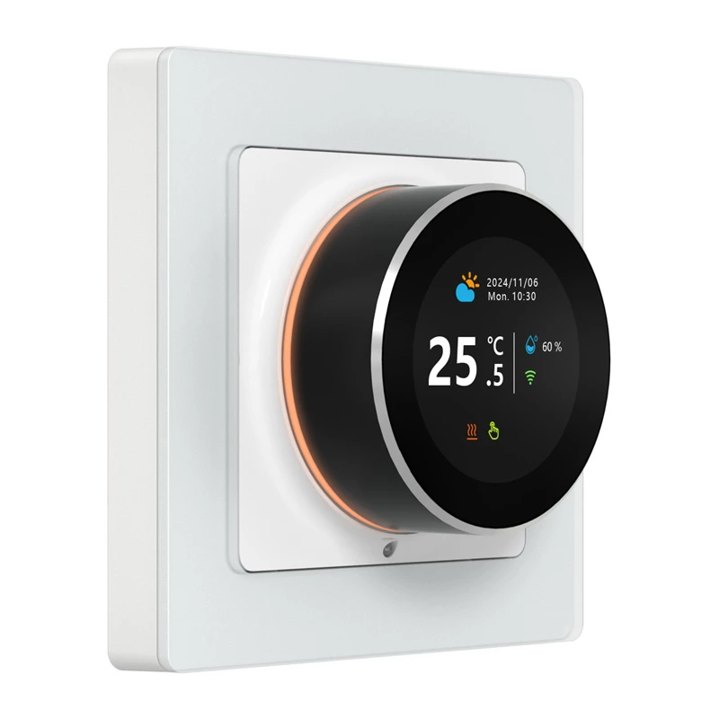 Smart termostat Avatto WT20R-EH-16A-W-WiFi – Wi‑Fi ovládanie, 16A relé, biely