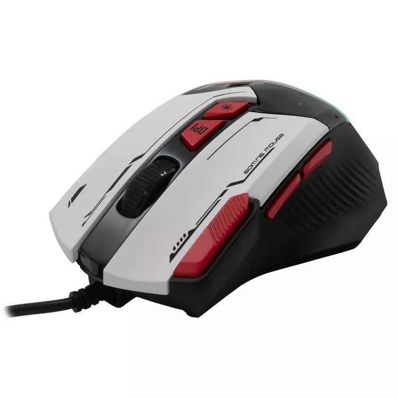 Myš Baracuda BGM-042 MANTA biela USB